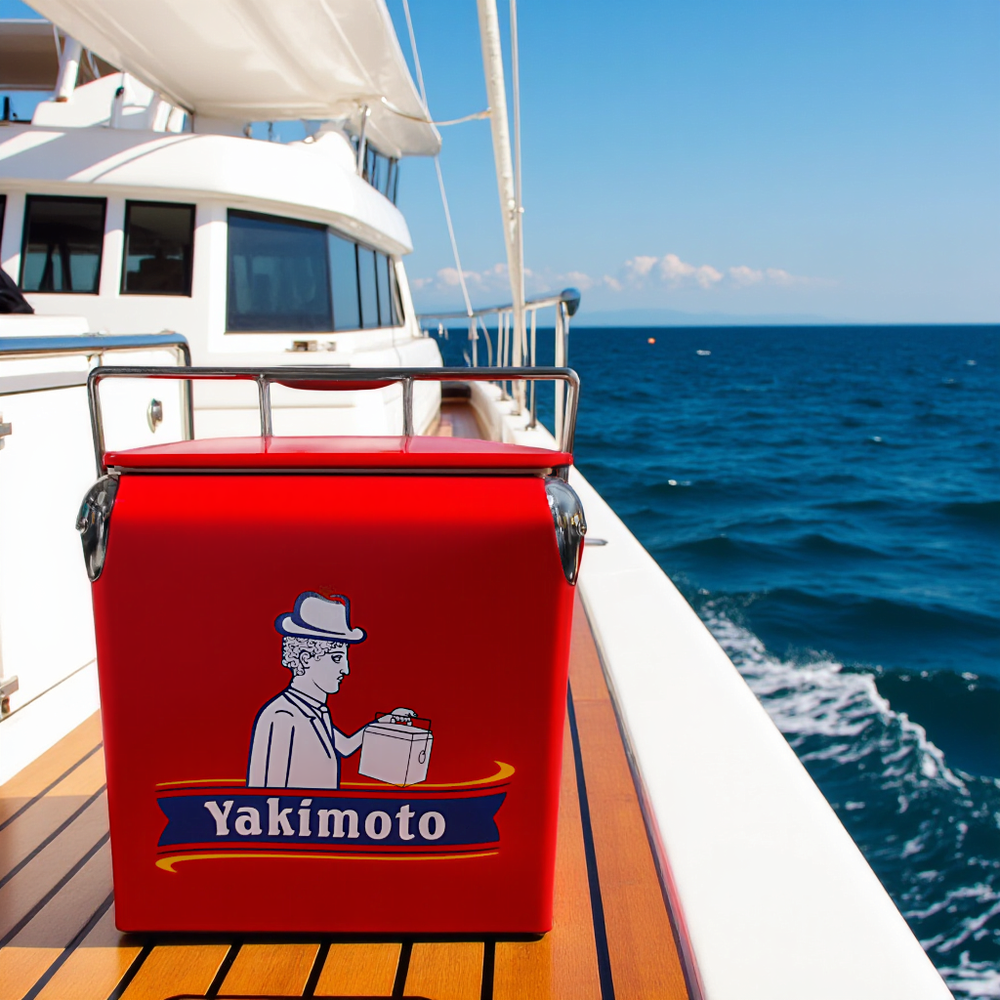 Yakimoto Ice Chest - 14QT Saltwater-Resistant,  Ideal for Deep Sea Fishing