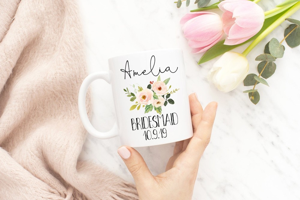 Personalized Bridesmaid Mug Bridesmaid Proposal Bridesmaid Gift Bridesmaid Party