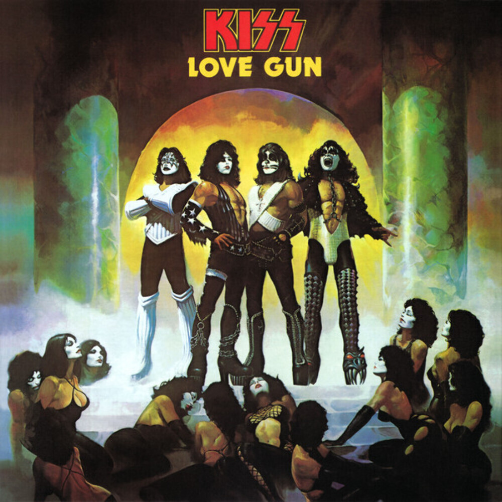 Kiss - Love Gun - Casablanca, Casablanca - NBLP 7057, NBLP 7057-7.98 - LP, Album