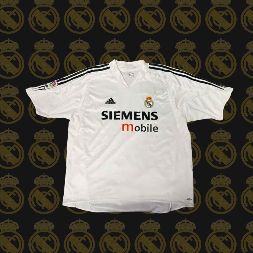 2004/2005 Adidas Real Madrid Home Jersey