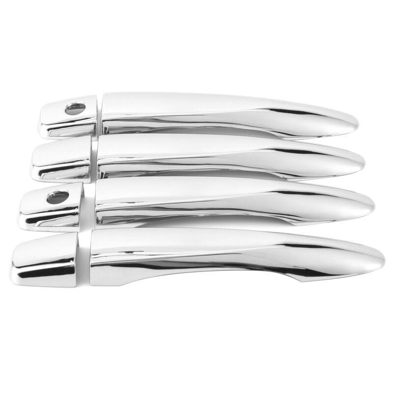 Chrome Car Door Handle Cover Trim for navara NP300 frontier 2015 Model