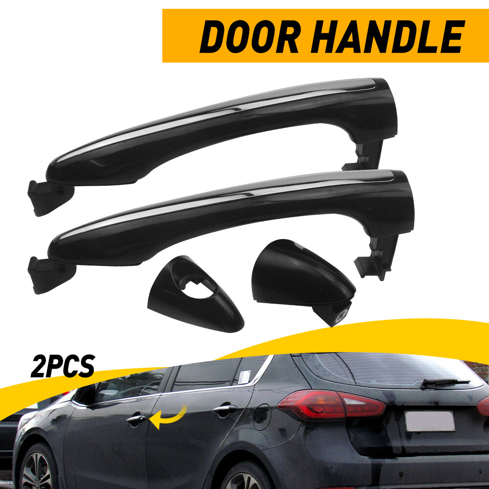4Pcs Front Rear Left Right Exterior Door Handle for Kia Forte Cerato 2014 2018 M