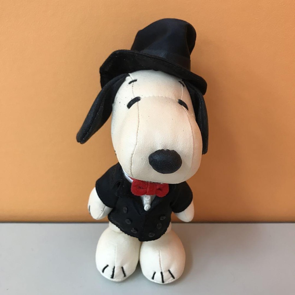 Snoopy Plush Toy Town Limited Anniversary Synthetic Leather Tuxedo No tag