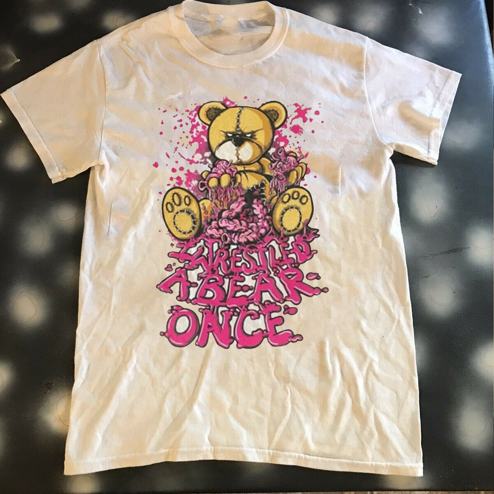 Rare Iwrestledabearonce Band T-Shirt Classic unisex S-5XL  MA068