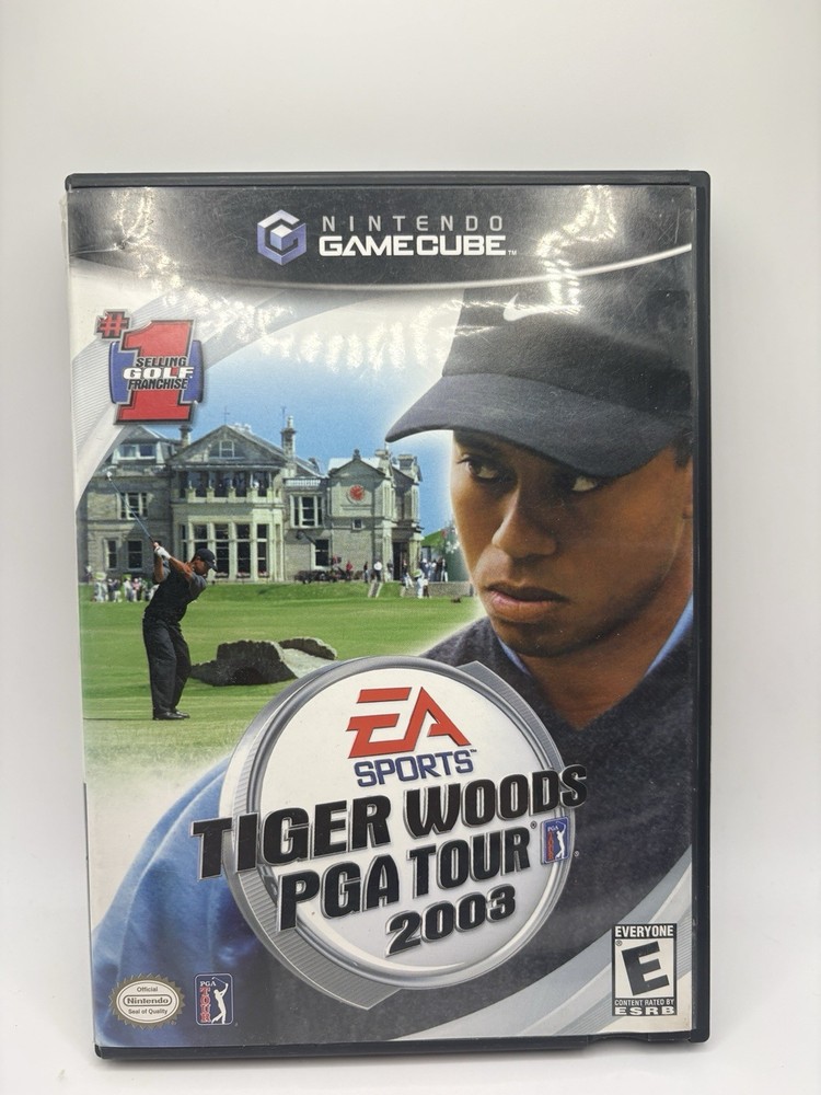Tiger Woods PGA Tour 2003 Nintendo GameCube Complete in Box CIB TESTED