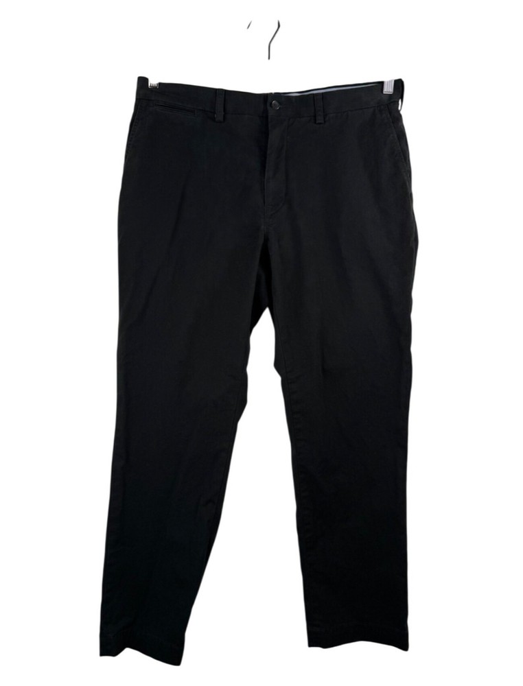 Polo Ralph Lauren stretch classic fit chino pants men black sz 36x32