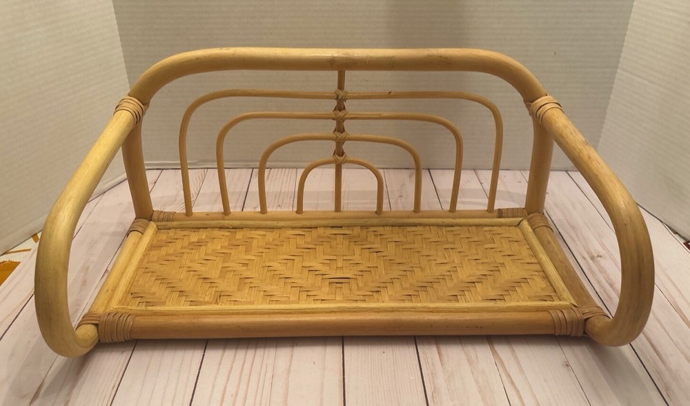 RATTAN Boho Wall Shelf