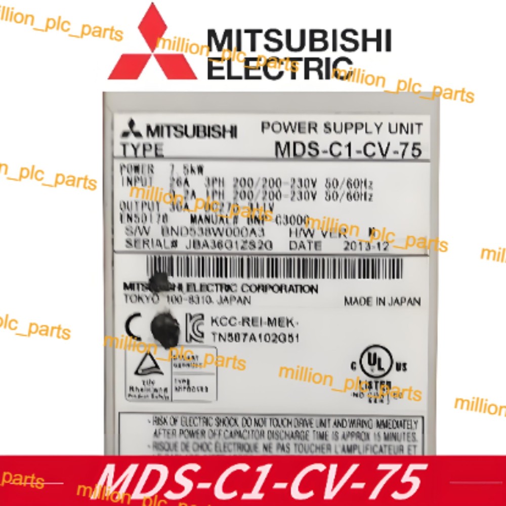 1PC MDS-C1-CV-75 Brand NEW Mitsubishi servo Drive MDS-C1-CV-75 US Stock