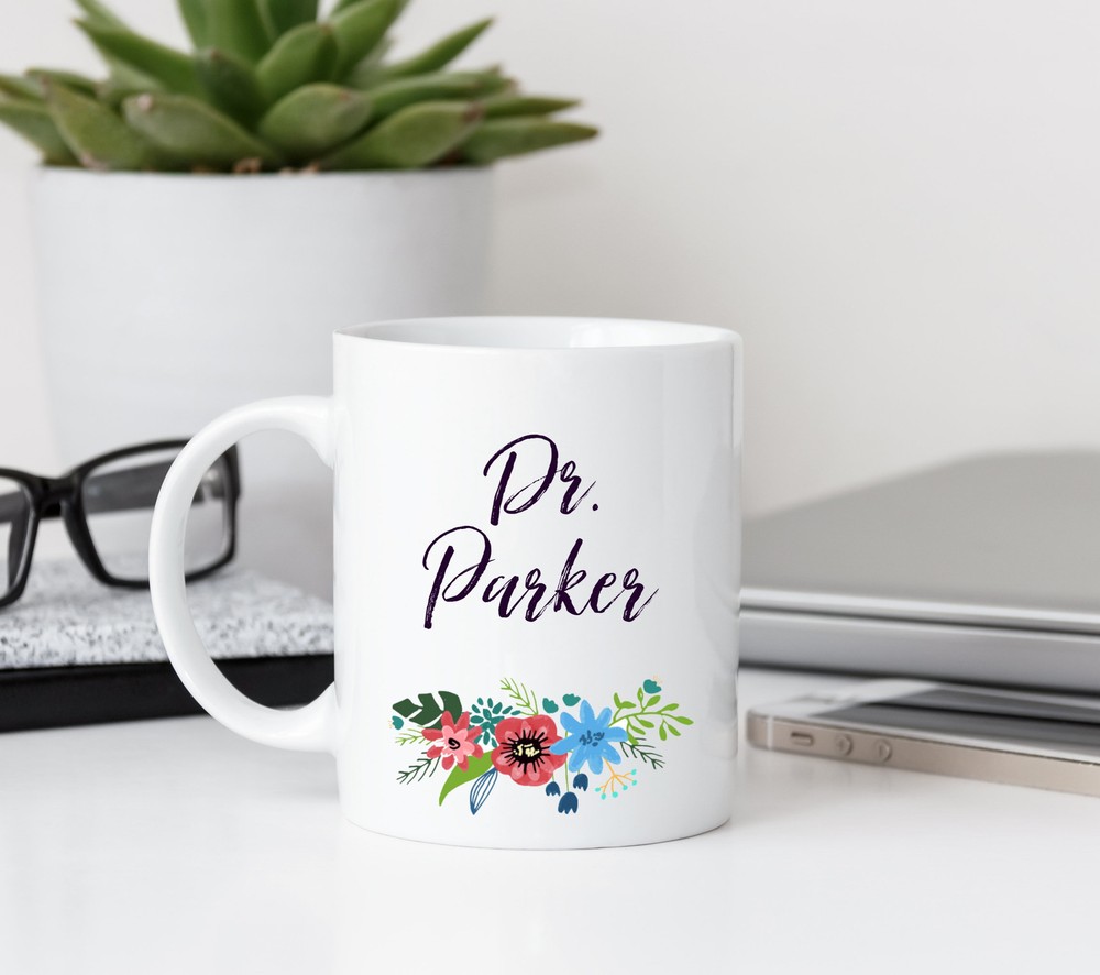 Personalized Med Student Graduation Gift Medical School Coffee Mug Doctorate