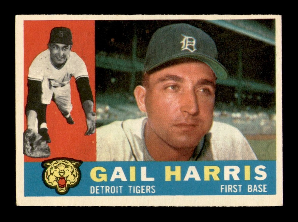 1960 Topps Set Break #152 Gail Harris EX-MINT *OBGcards*
