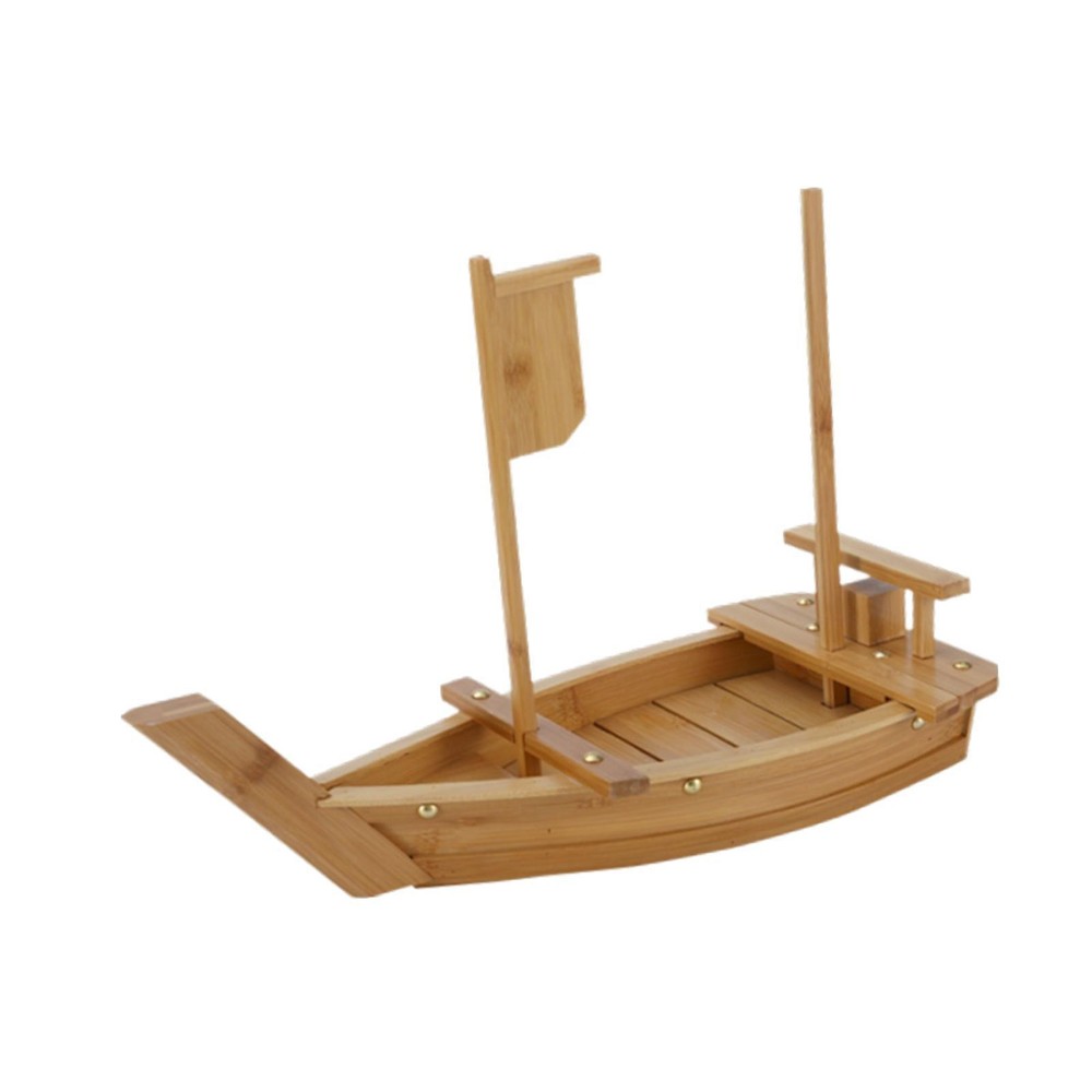 Modern Sushi Boat Plate Kitchen Food Container for Tea House or Restaurant