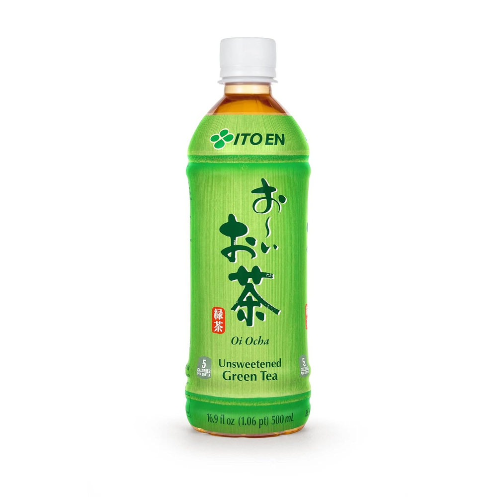 Ito En Unsweetened Oi Ocha Green Tea 16.9oz Pack of 12