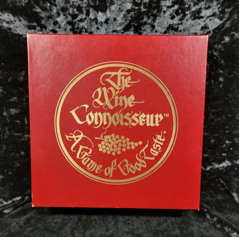 Vtg The Wine Connoisseur - A Game of Good Taste - Board Game