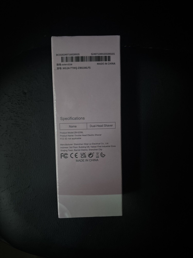 Dual Head Electric Shaver