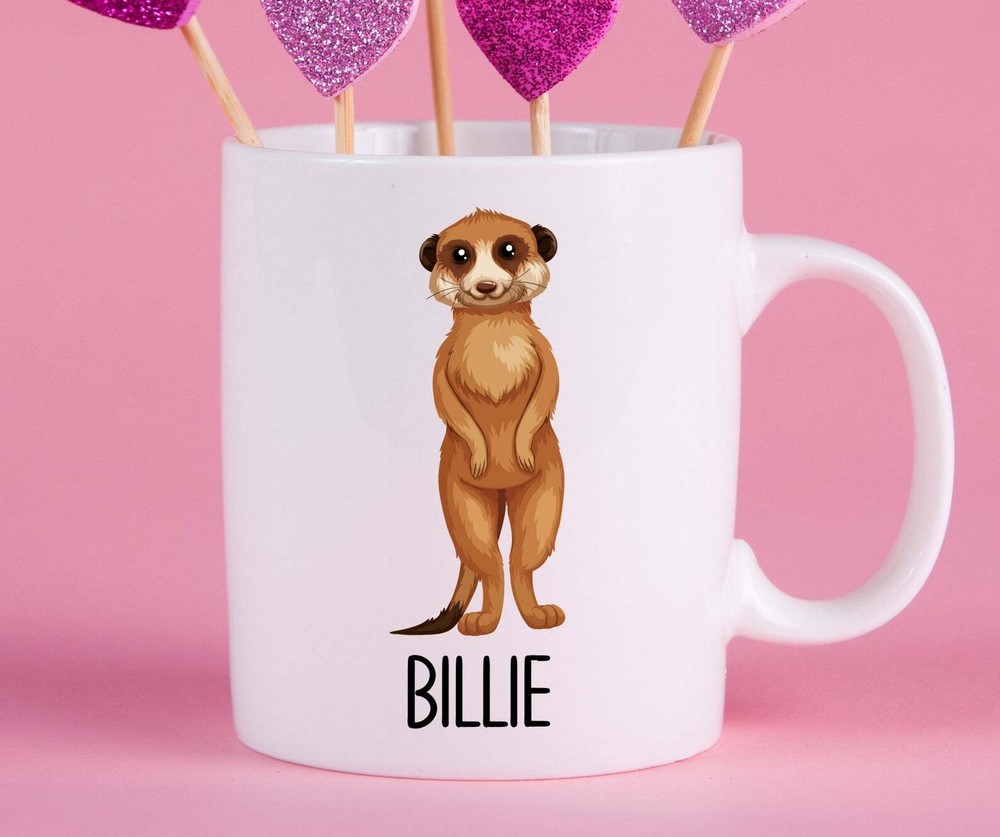 Personalized Meercat Mug Meercat Gift Ideas Meercat Cup Gifts For Meercat Lovers