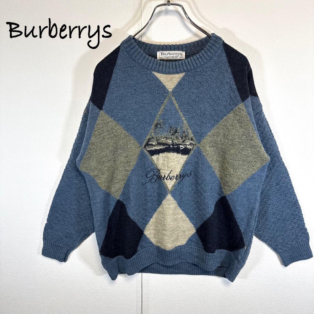 Burberry knit sweater Men's Fashion from Japan