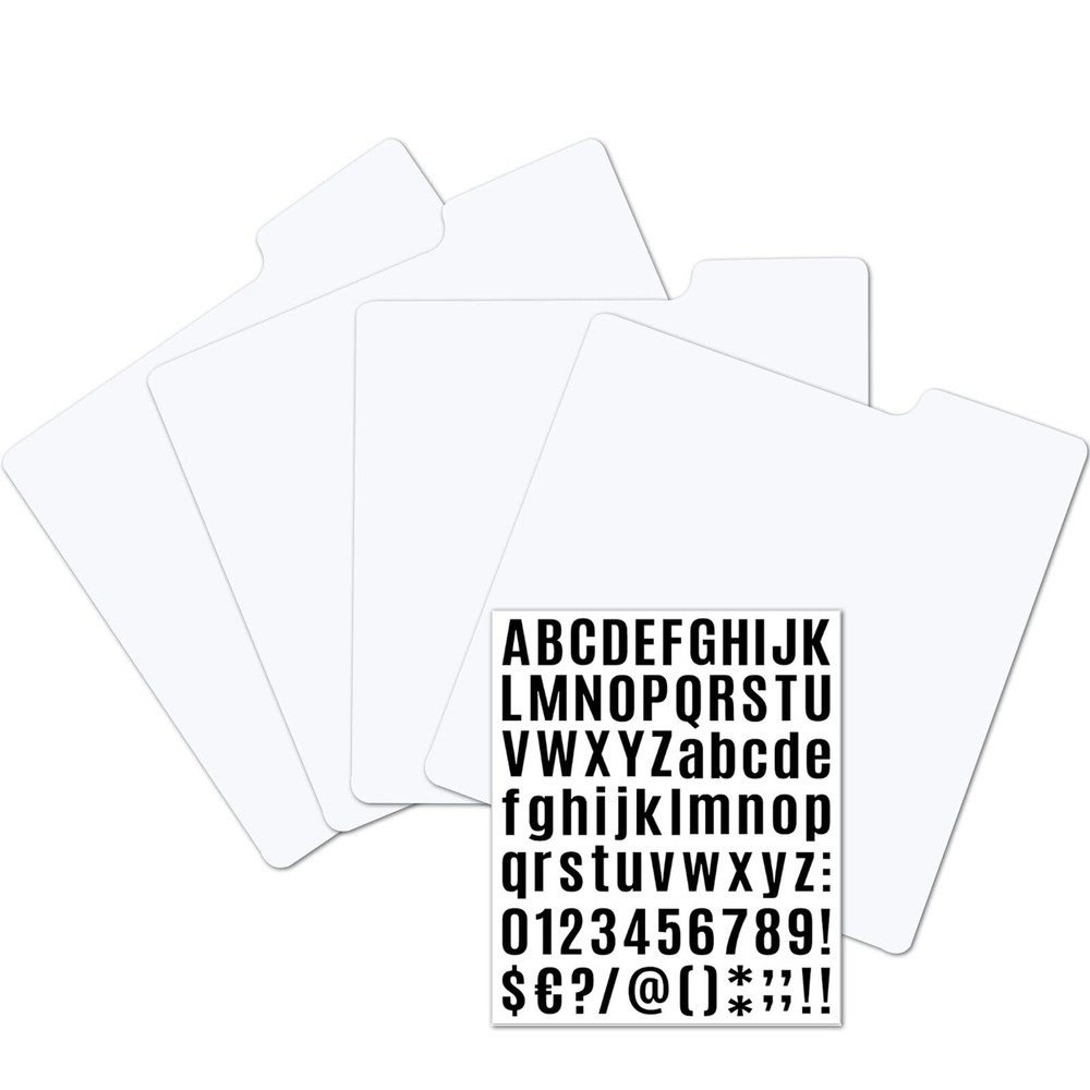 10 Inches LP Divider with Alphabet Labels, 10