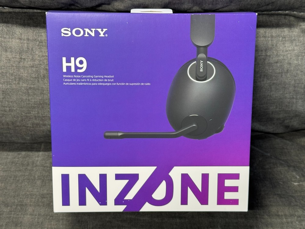 Sony INZONE H9 Wireless Noise Cancelling Gaming Headset, Black - NEW