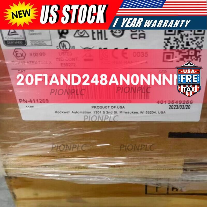 NEW Allen-Bradley 20F1AND248AN0NNNNN 200HP Powerflex 753 FREE SHIP