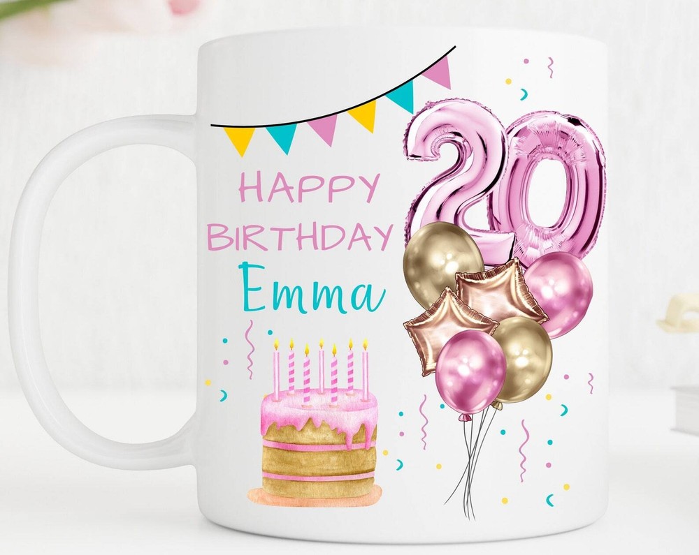 Personalised Birthday Mug for Best Friend Sister Daughter Cousin Gift  