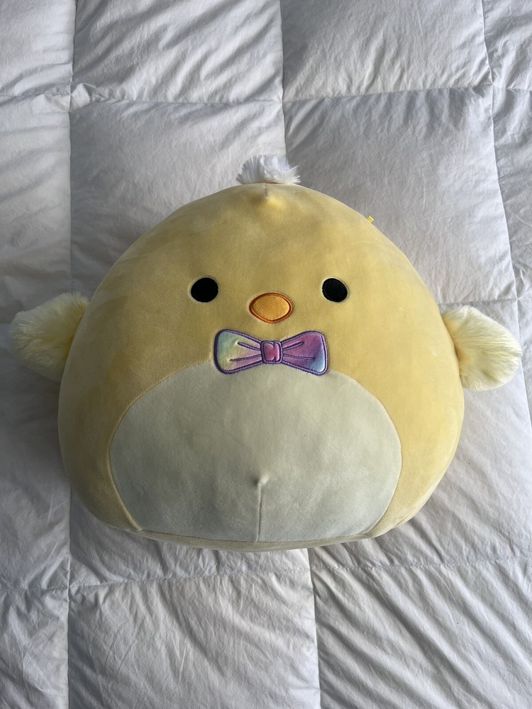 Squishmallows Kelly Toys Triston The Easter Chick Bowtie - 14