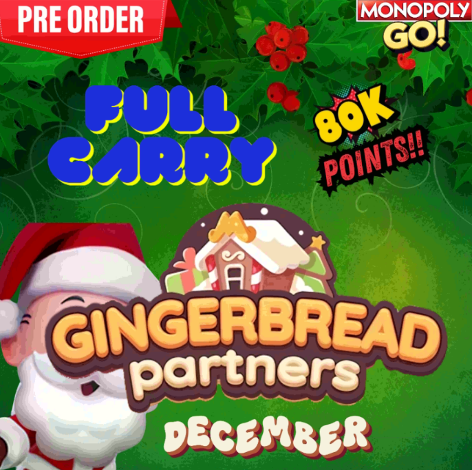⭐RUSH PARTNER EVENT MONOPOLY⚡DECEMBER 24TH SLOTS EVENT~ GO FULL CARRY 80K POINTS