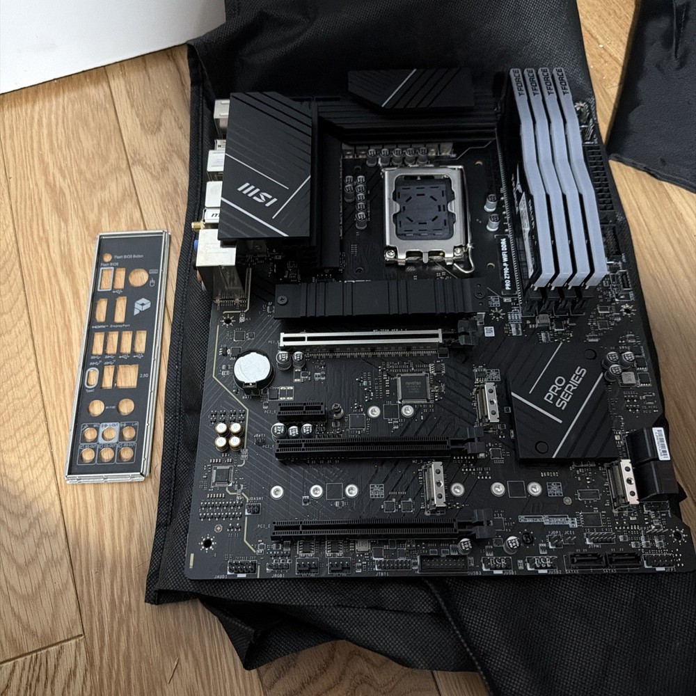 MSI PRO Z790-P WIFI DDR4 LGA 1700 Intel Motherboard&WITH 64GB RAM COMPATIBLE RAM
