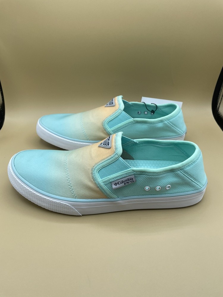 Sz 11 Women’s Columbia PFG Slack water  Slip On Sneakers  Boat Shoes New No Box