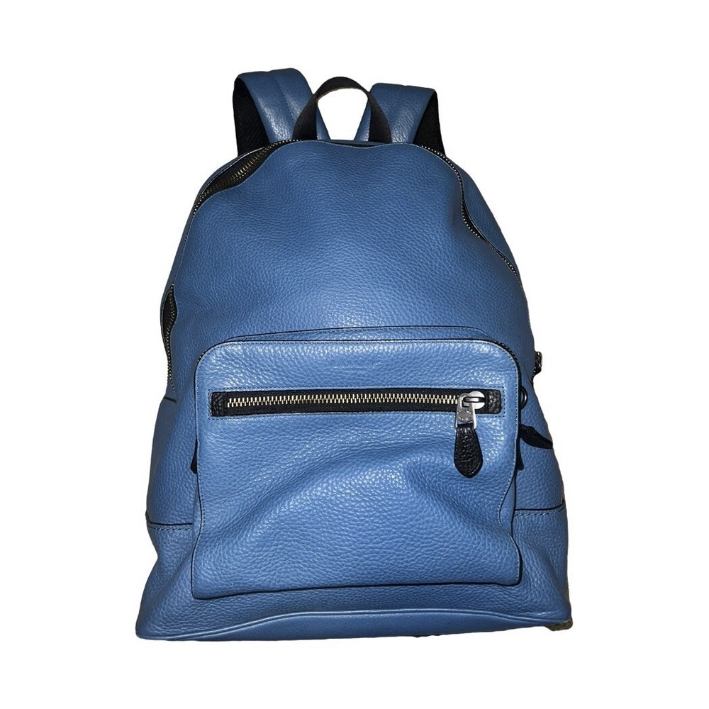 Coach Pebbled Leather Backpack F23347 Like New No Defects