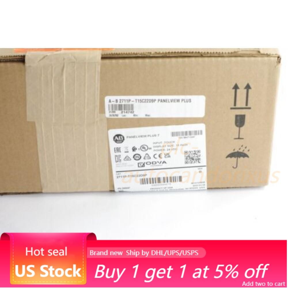 New  2711P-T15C22D9P PanelView Plus 7 2711PT15C22D9P US Free Tax