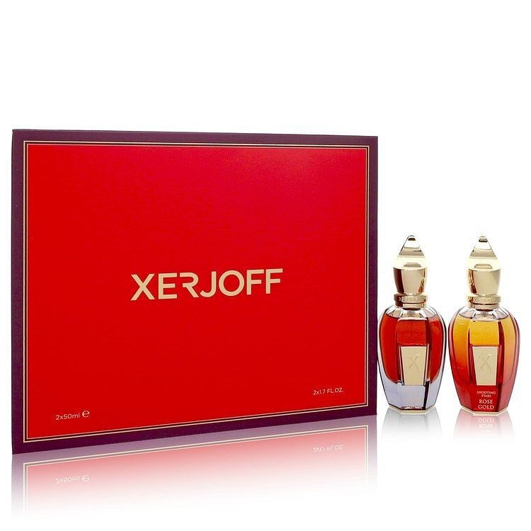 Xerjoff Shooting Stars Amber Gold & Rose Gold 1.7 oz EDP Gift Set