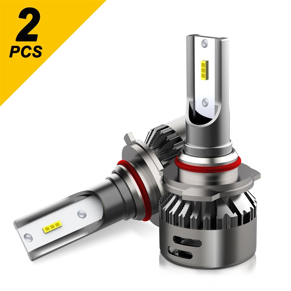 AUXITO 9006 HB4 LED Headlight 100W 40000LM Bulbs 6500K Super White Bright CANBUS
