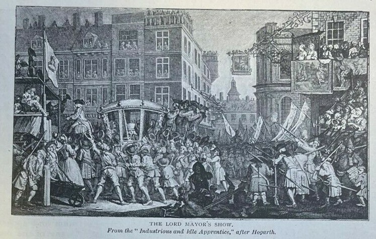 1895 London England Lord Mayor's Shows Past and Present