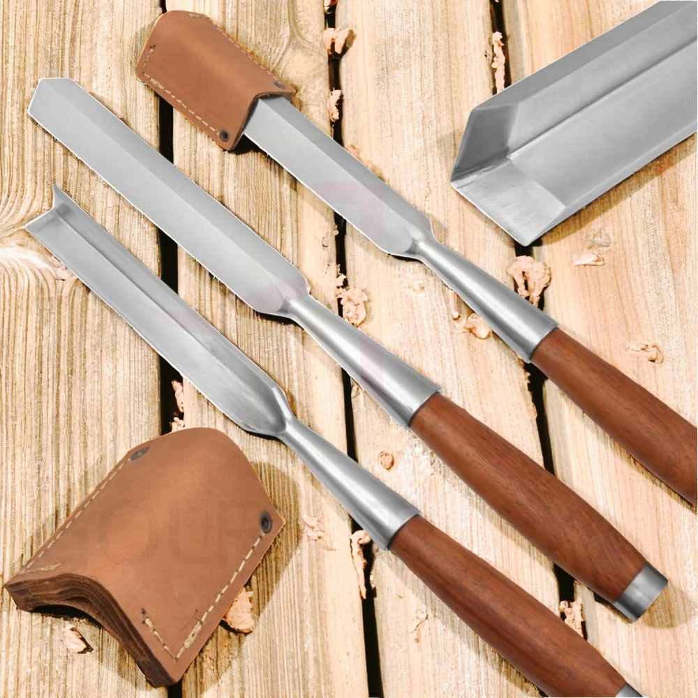 Professional Timber Framing Slick Chisel Set Woodworking Carpenter Tools