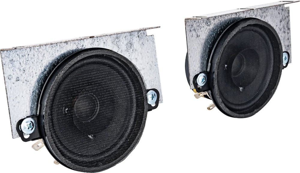 JEGS 48363 Dual Dash Speakers 1970-1972 Chevy Chevelle El Camino Monte Carlo Fit