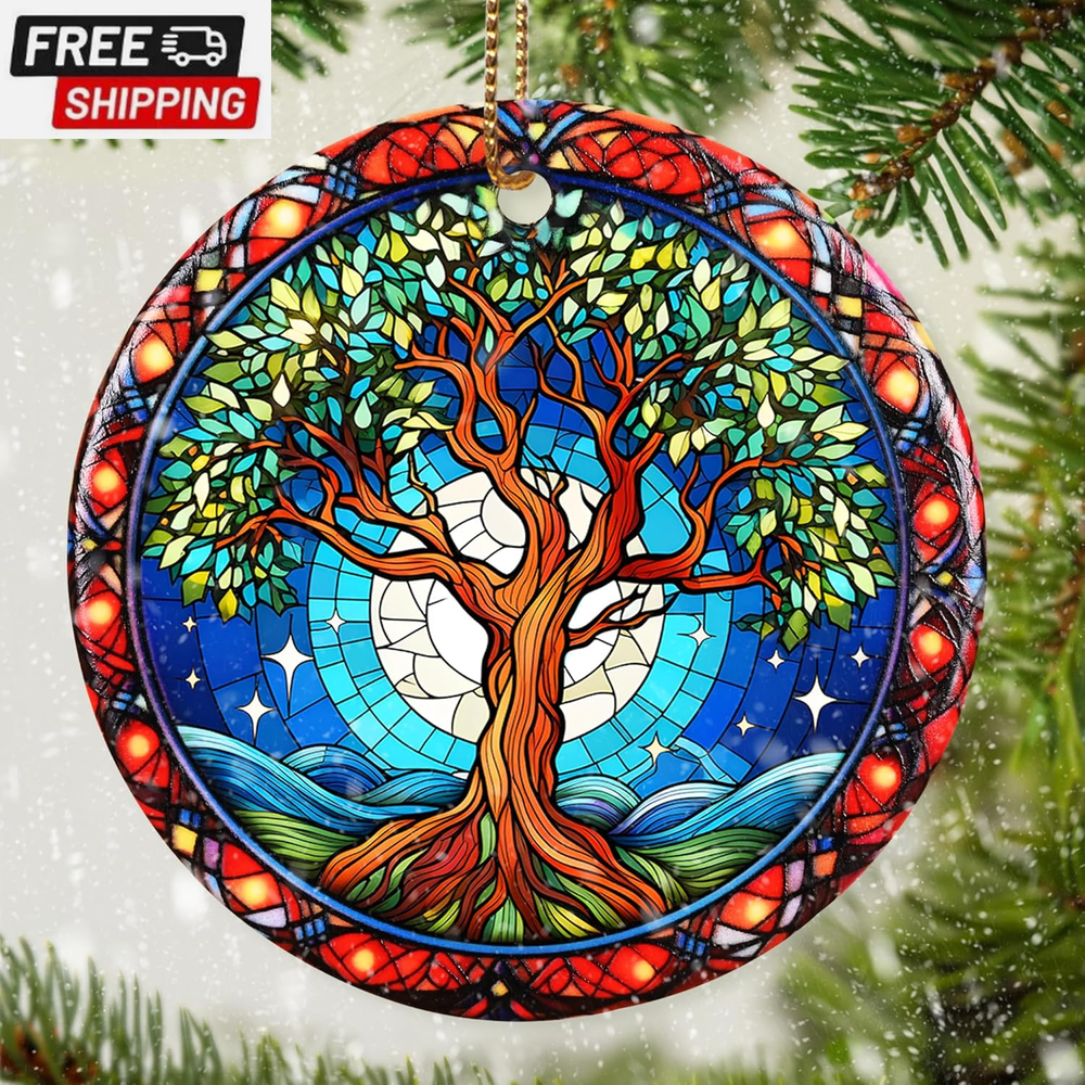 Christmas Ornament,  Tree of Life Hanging Ornament, Tree of Life Christmas, Chri