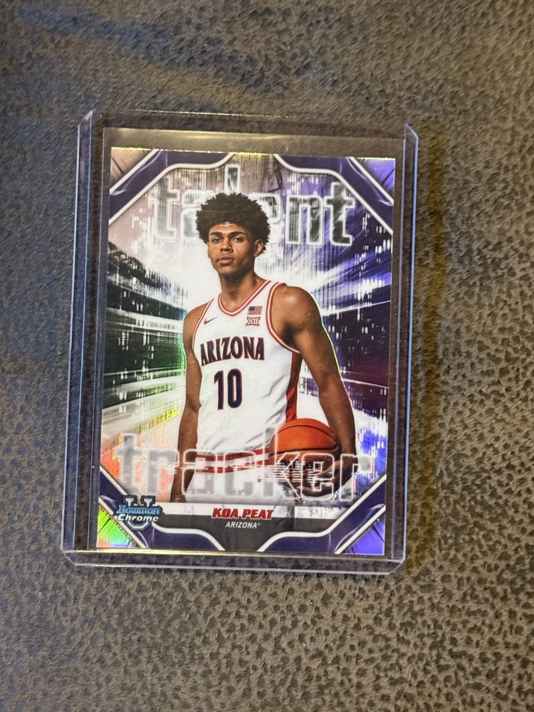 2025-26 Bowman Chrome U 1st Bowman - Tt-3 Koa Peat Talent Tracker Refractor