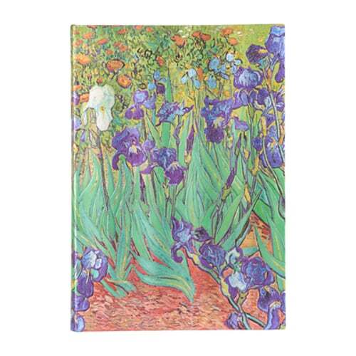 Van Gogh Irises Grande Hardback Sketchbook with Elastic Band Closure
