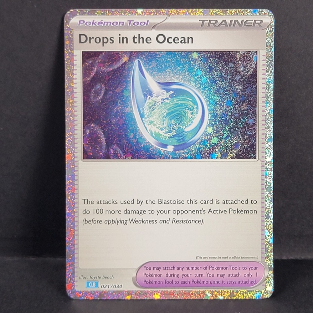 Drops in the Ocean 021/034 COSMOS Holo Classic Collection Pokemon