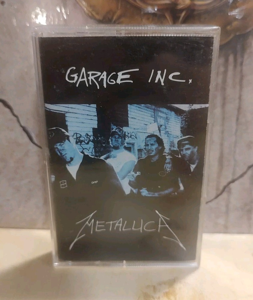 Vtg Metallica ‎Garage Inc Cassette 2 II E/M Ventures Elektra 1998 Heavy Metal