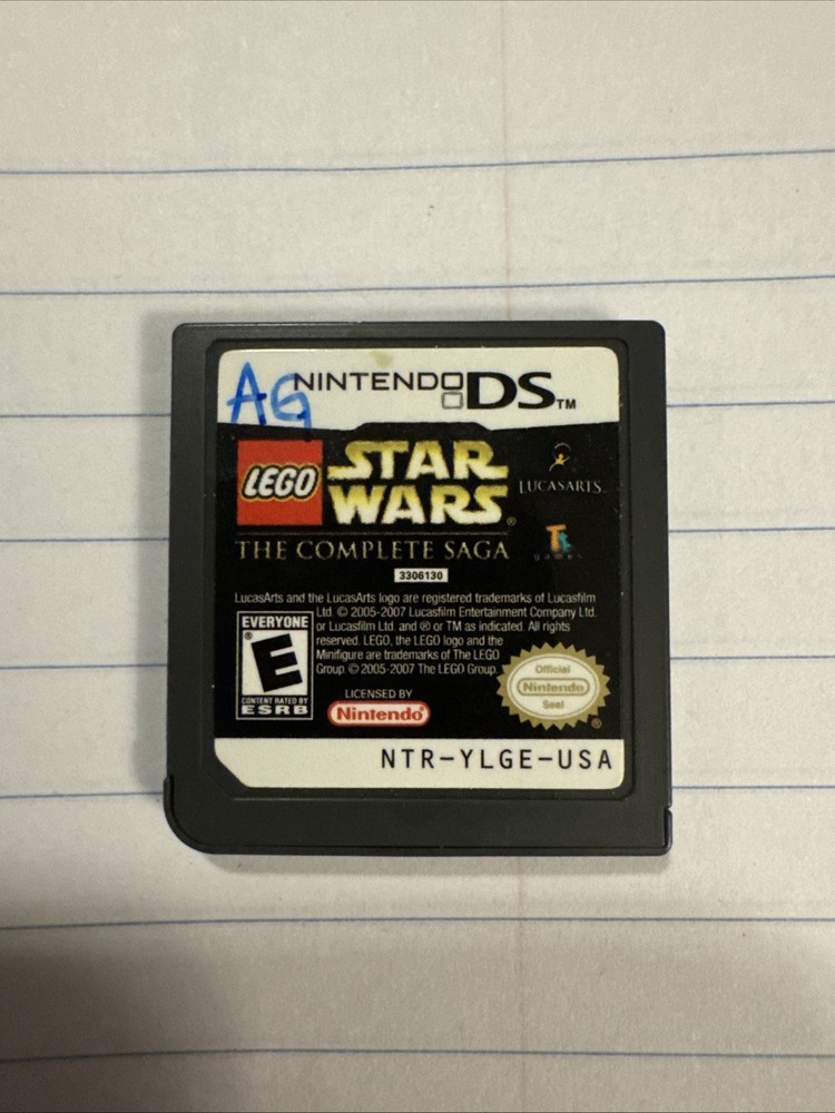 Lego Star Wars The Complete Saga Nintendo DS Cartridge Only Tested and Working