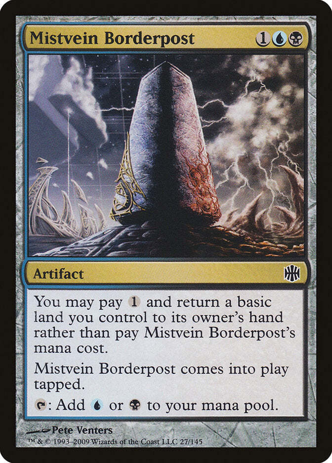 Mistvein Borderpost [Alara Reborn] Magic MTG