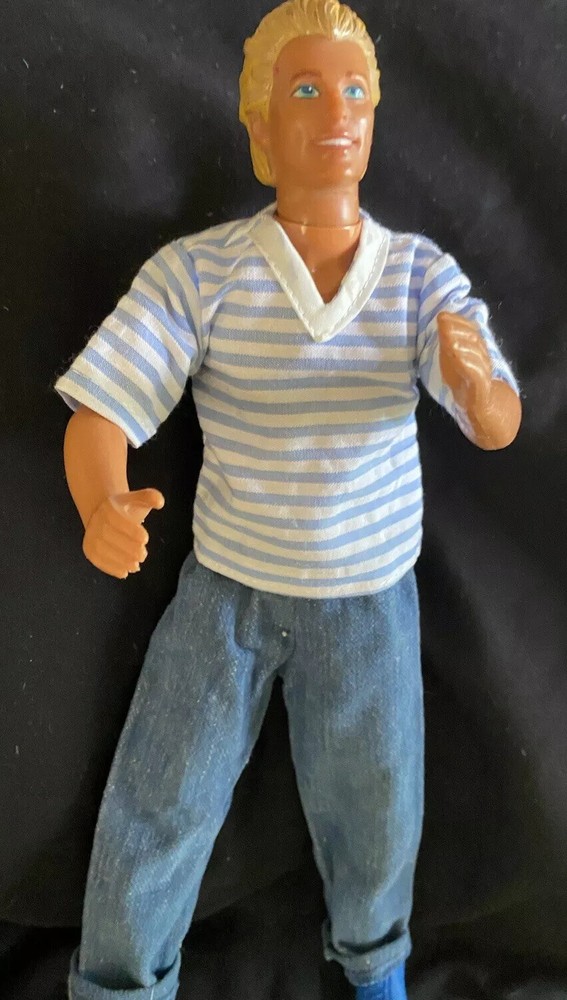 Vintage Ken Doll Barbie Mattel Blonde Molded hair With Clothes And shoes