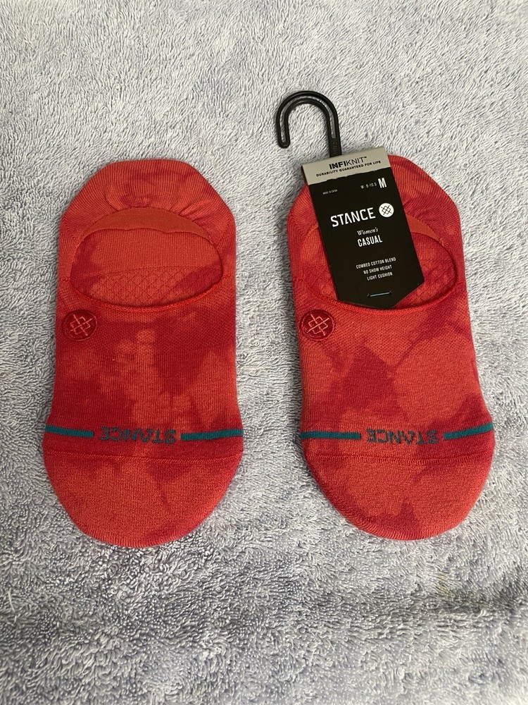 Stance 2 Pack Casual Combed Cotton Light Cushion  No Show Socks Women’s Medium