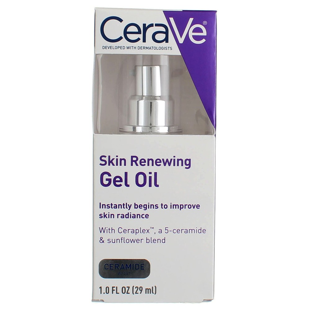 CeraVe Skin Renewing Oil 5-Pack, 1 fl oz for Hydrated Renewed Skin