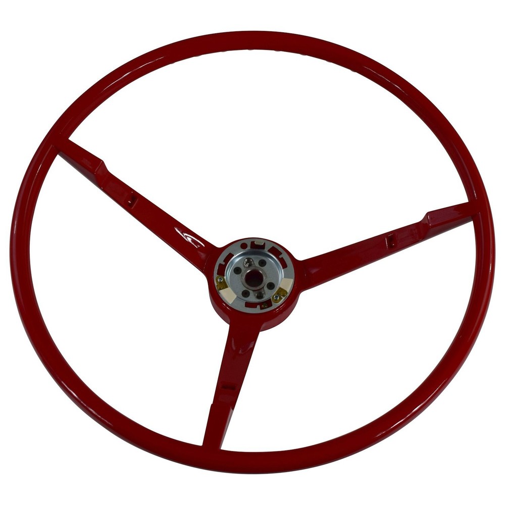 Golden Star WL20-65R Steering Wheel 1965 Ford Mustang Red Finish