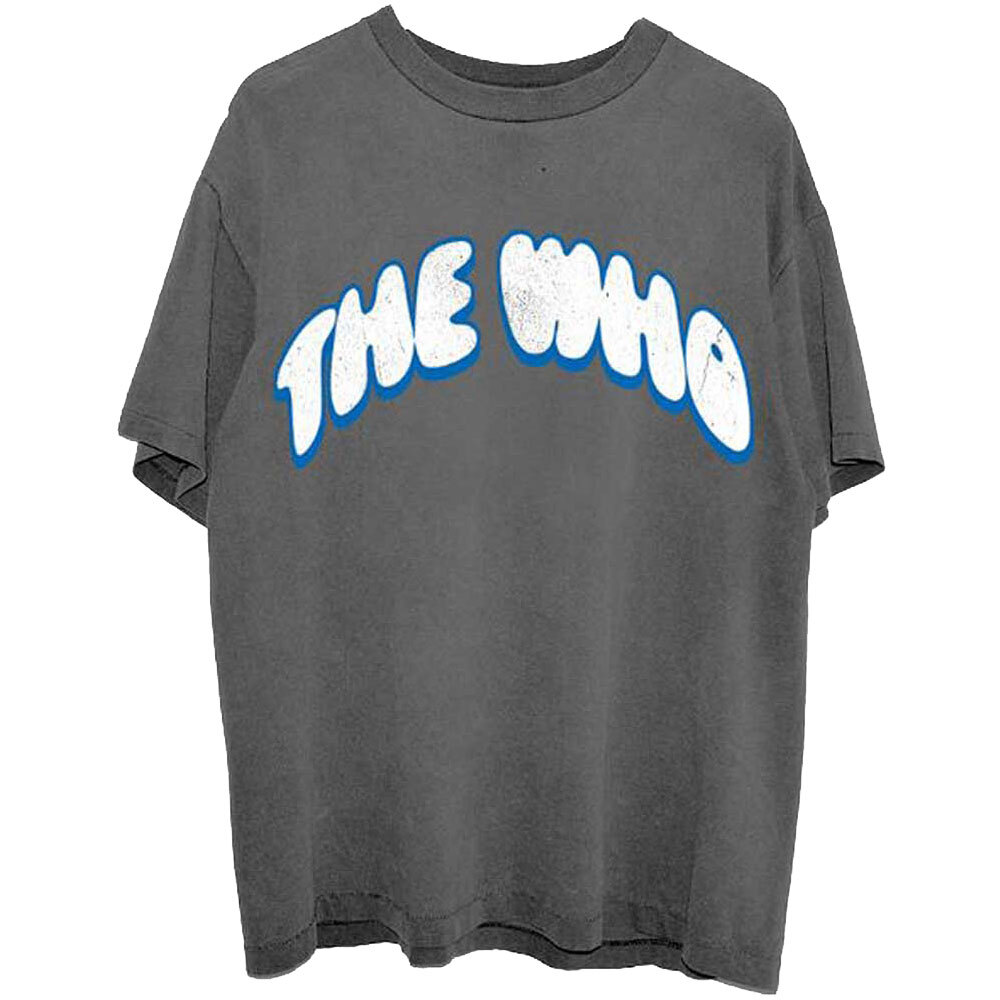 The Who Live Concert Cartoon Flag Graphic T-Shirt