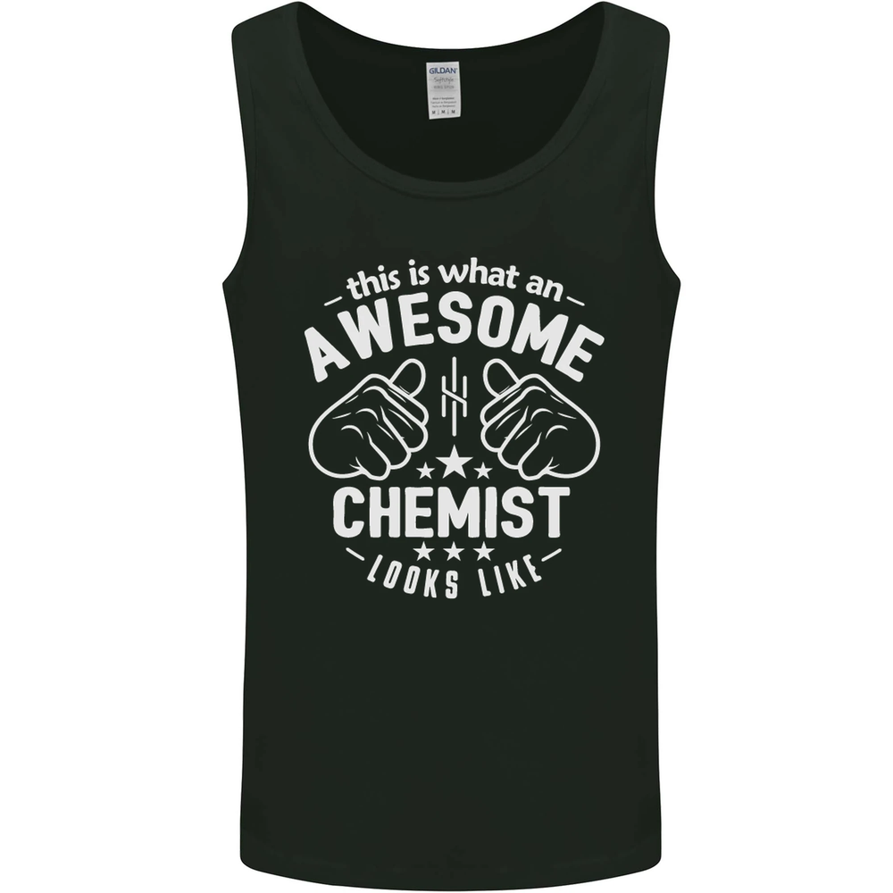 This Is What an Awesome Chemist Looks Like Mens Vest Tank Top