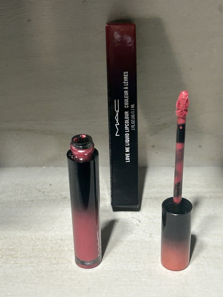 MAC Love Me Liquid Lipcolour in 498 Still Winning - 0.1oz / 3.1mL - Rich Hydrating Formula - New