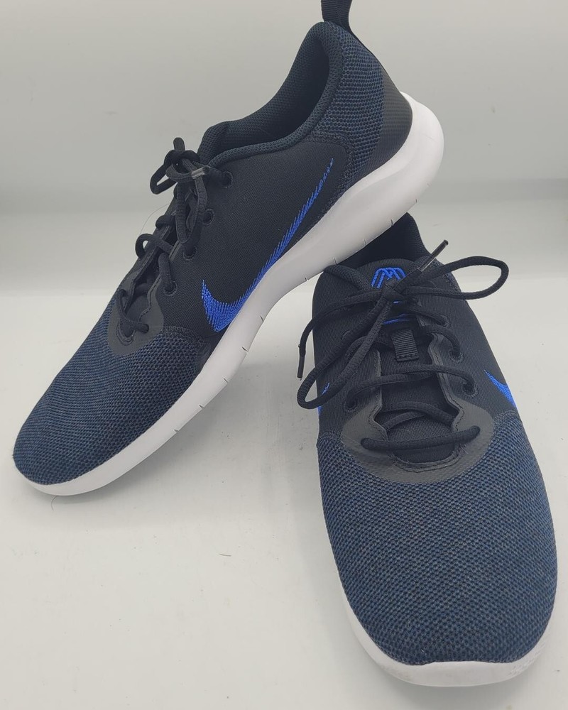 Nike Flex Experience Run 10 CI9960 007 Men's Black Midnight Navy Shoes Size 13